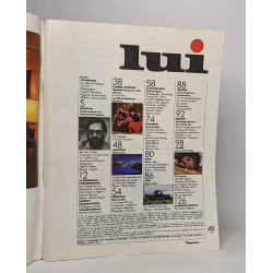 Lot de 2 mensuels "Lui": septembre 1980/ septembre 1981