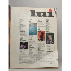 Lot de 2 mensuels "Lui": septembre 1980/ septembre 1981