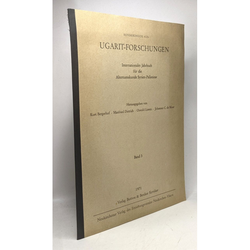 Les noms des lieux en -ayim dans la Bible - Ugarit-forschungen -...