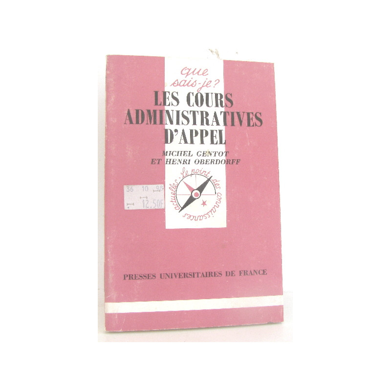 Les cours administratives d'appel