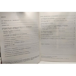 Nouvelles de l'Archéologie - 4 Numéros de l'année 1982: 7 - 8 - 9 - 10