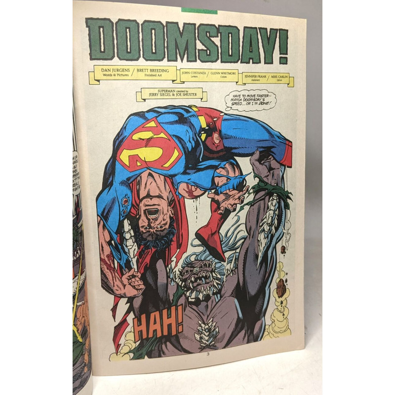 Doomsday! - Superman 75 Jan. 1993 - (pochette comics nombreux...