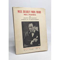 Max Dearly mon mari mes poèmes
