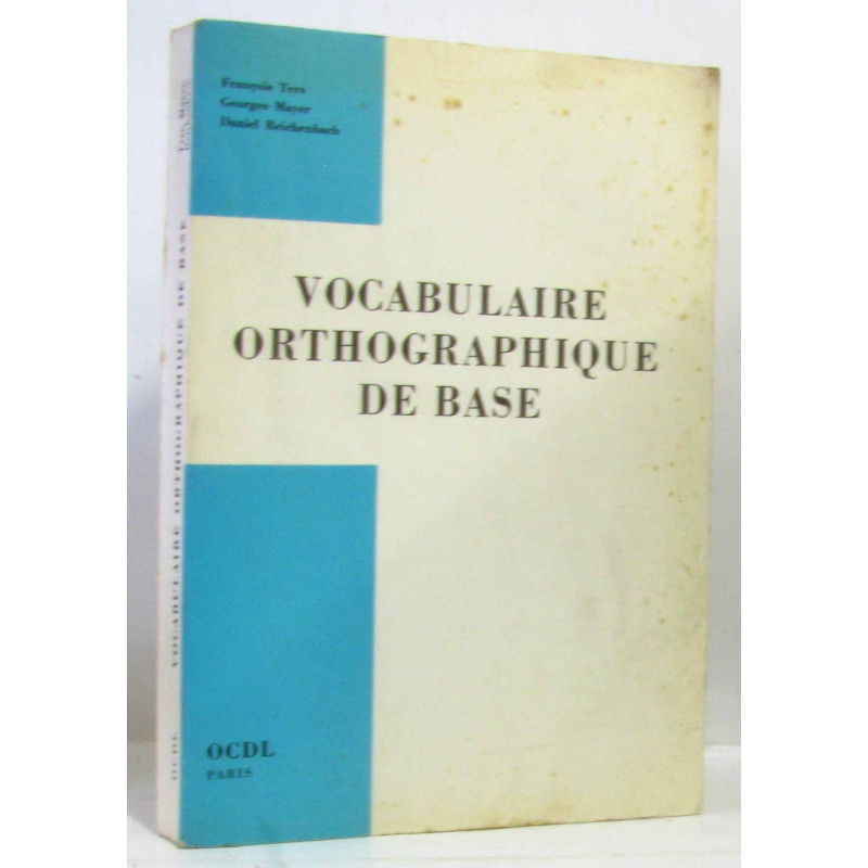Programme de vocabulaire orthographique de base