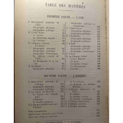 Asie et Insulinde Afrique - classe de cinquième ( divisions A et B...