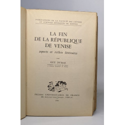 La fin de la république de Venise