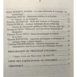 Cahiers de l'institut de linguistique de Louvain - actes - XIVe...