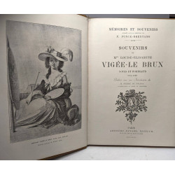 Souvenirs de Mme Louise-Elisabeth Vigee-Le Brun, notes et...