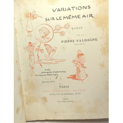 Variations sur le même air - avec des dessins de Lucien Métivet