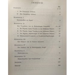 Studies over het dialect van zelhem in de graafschap zutfen