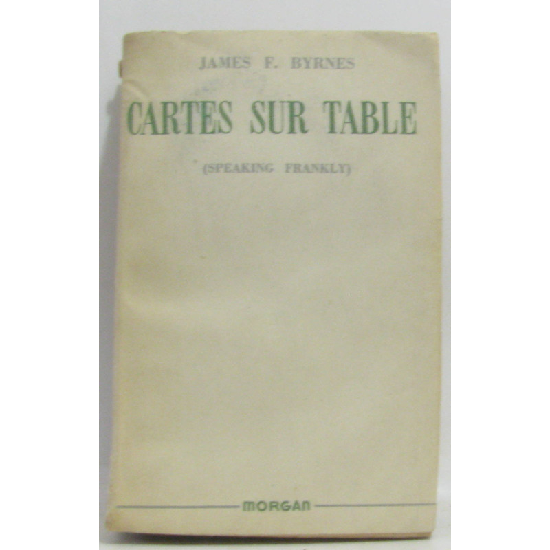 Cartes sur table