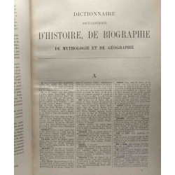 Dictionnaire encyclopédique d'histoire de biographie de mythologie...