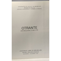 Otrante - archéologie d'une cité - universités de Lecce et...