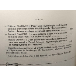 L'age d'or spiritualité et tradition Hiver 1983 N°1 - La fin des temps