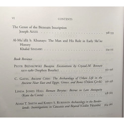 Ancient near eastern studies - VOLUME XLII 2005