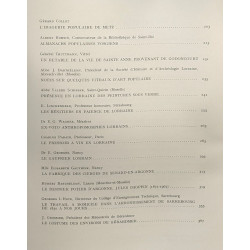 Art populaire de Lorraine, recueil d'études publié sous la...