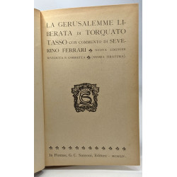 La Gerusalemme liberata di Torquato Tasso con commmento di...