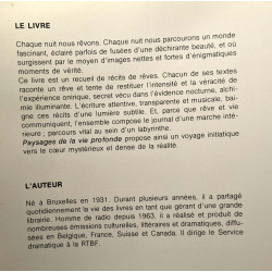 Paysages de la vie profonde - écrits du Nord