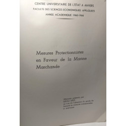 Mesures protectionnistes en faveur de la marine marchande -...