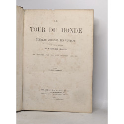 Lot de 2 "Le tour du monde nouveau journal des voyages": premier...