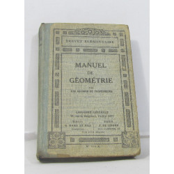 Manuel de géométrie