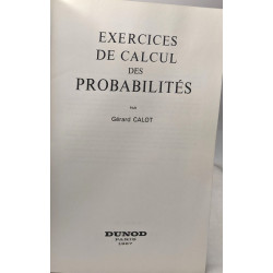 Exercices de calcul des probabilités / statistique et programmes...