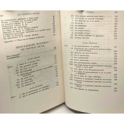 Du contrat social - Oeuvres immortelles