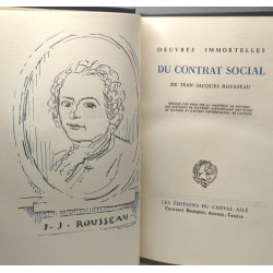 Du contrat social - Oeuvres immortelles