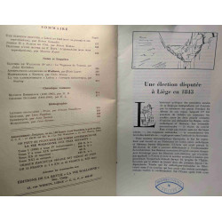 La vie wallonne - revue trimestrielle illustrée - 2 NUMEROS: N°229...