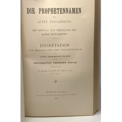 Die menschenopfer der alten hebräer und der benachbarten völker +...