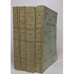 Oeuvres de schiller - théâtre tomes II et III / Oeuvres...