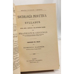 Sociologia inductiva syllabus de métodos analisis y...