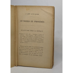 Ouvriers et procédés
