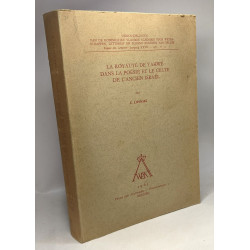 La royauté de Yahwé dans la poésie et le culte de l'ancien Israël...