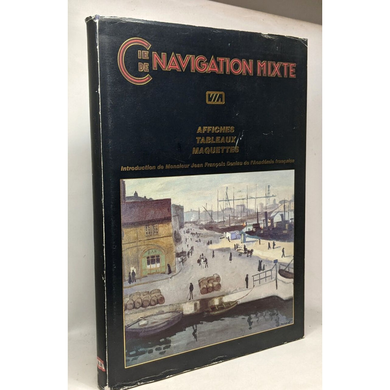 Cie de navigation mixte - affiches tableaux maquettes - intro. de...
