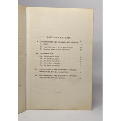 Logarithmes des nombres et des rapports trigonométriques /...