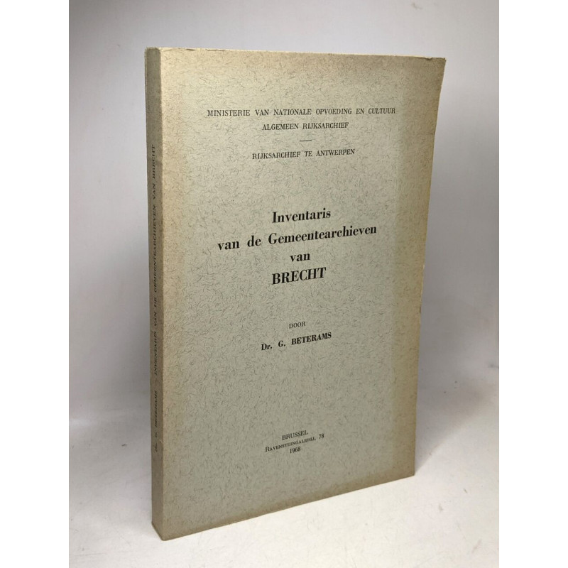 Inventaris van de Gemeentearchieven van Brecht