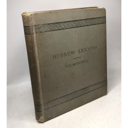 Hebrew lessons : a book for beginners - revised edition
