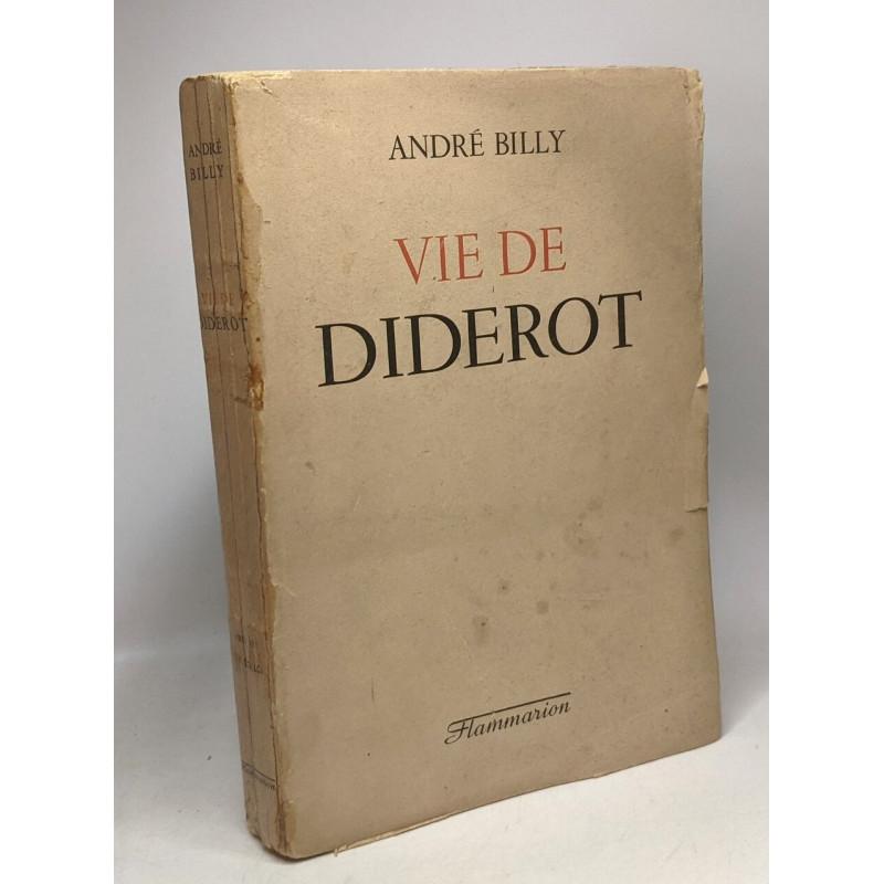 Vie de Diderot - édition revue et augmentée