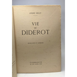 Vie de Diderot - édition revue et augmentée