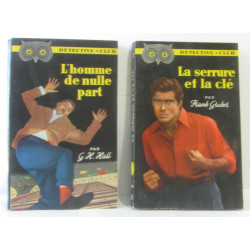 6 romans policiers coll. détective club du n°49 au 54: Cent mille...