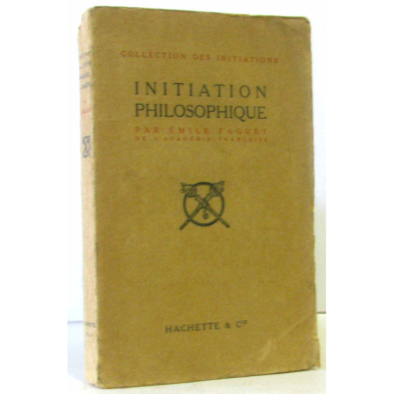 Initiation philosophique