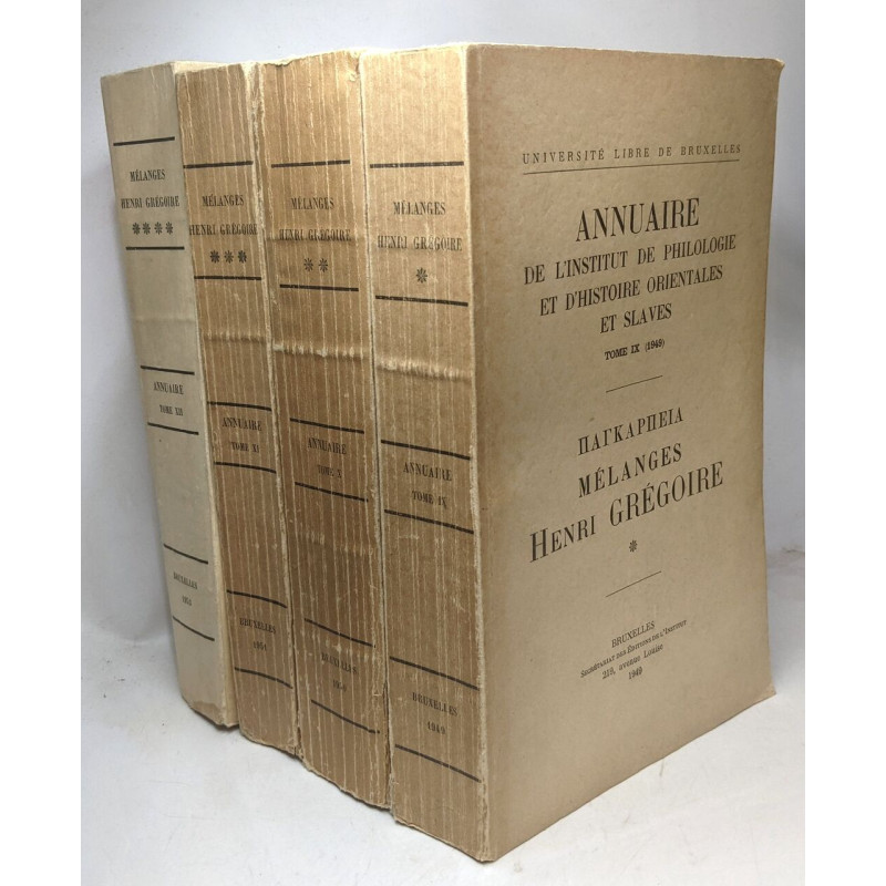Annuaire de l'institut de philologie et d'histoire orientales et...