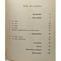 La graphologie au service de l'entreprise / Collection La vie de...