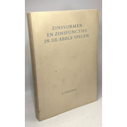 Zinsvormen en zinsfuncties in de abele spelen - Rijksuniversiteit...