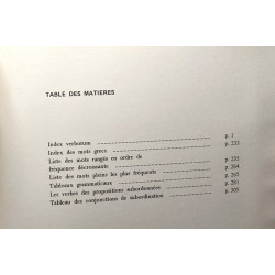 Juvénal les satires - index et relevés statistiques - documents...
