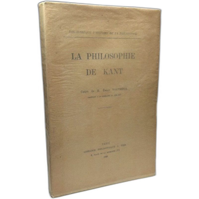 La philosophie de Kant
