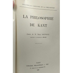 La philosophie de Kant