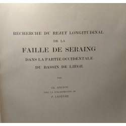Recherche du rejet longitudinal de la faille de Seraing dans la...