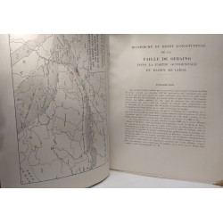 Recherche du rejet longitudinal de la faille de Seraing dans la...